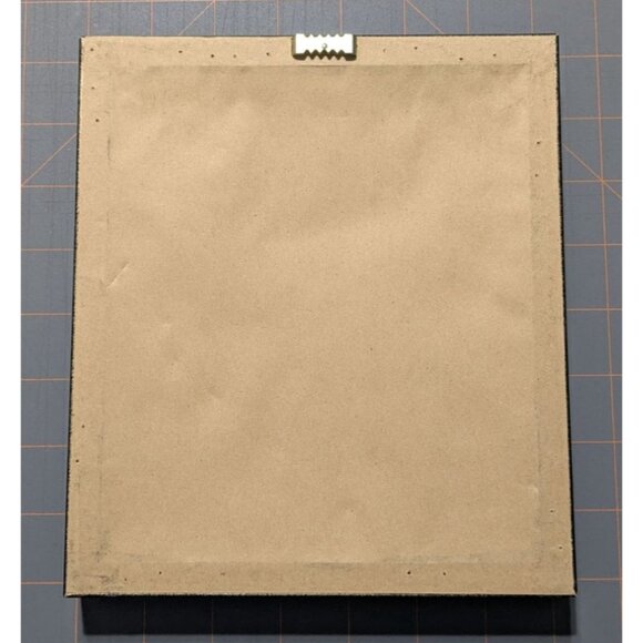 Framed Still Life Fruit & Flowers Print with Black Wooden Frame & Hanging Hook - Picture 8 of 9